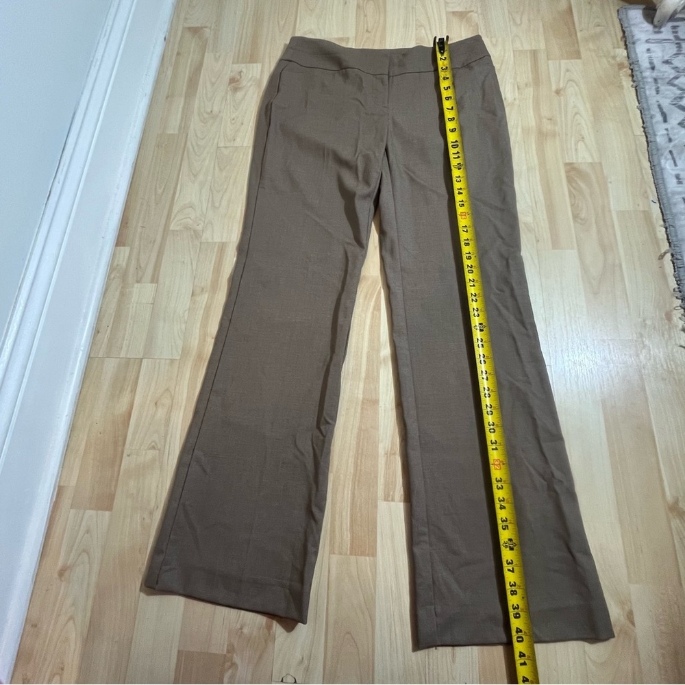 Loft Womens New With Tags‎ Straight Through Hip & Thigh Brown Women's Trouser 4 - Picture 2 of 8